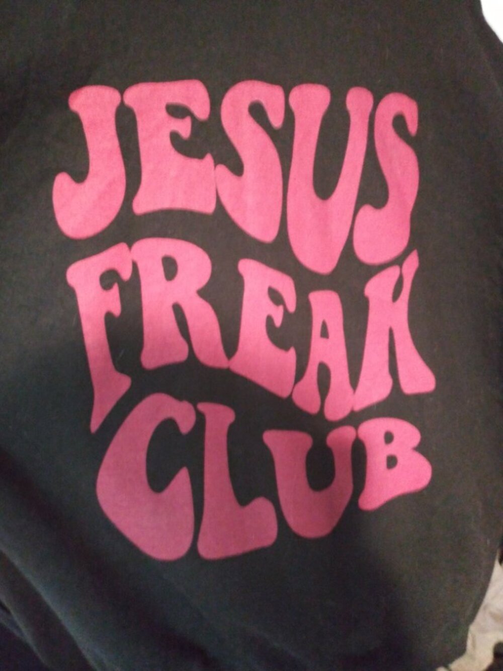 Custom Printed Jesus Freak Club Crew Neck sweater